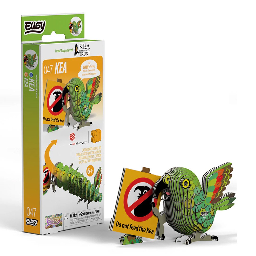 Eugy Kea No.47 3D Model Craft Kit - Image 4