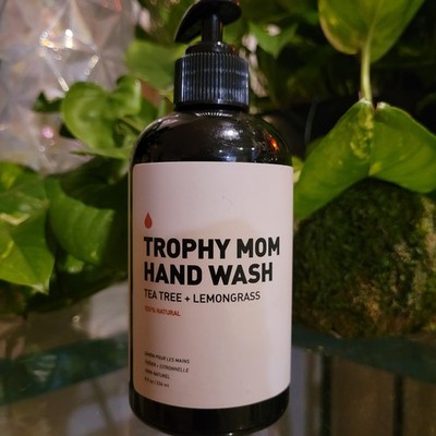 Way Of Will Hand Soap Wash Trophy Mom Tea Tree Lemongrass 100% Natural Vegan