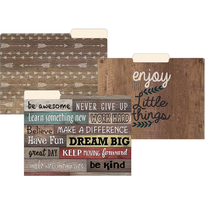Teacher Created Resources Farmhouse Chic File Folders Tcr8540