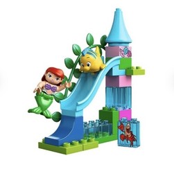 Lego Duplo 10515 Ariel Undersea Castle Little Mermaid Flounder 39pcs Complete