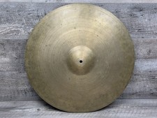 VINTAGE ZILDJIAN 22" RIDE CYMBAL Xtra Heavy Monster 3524g 7.770 Lbs MADE IN USA