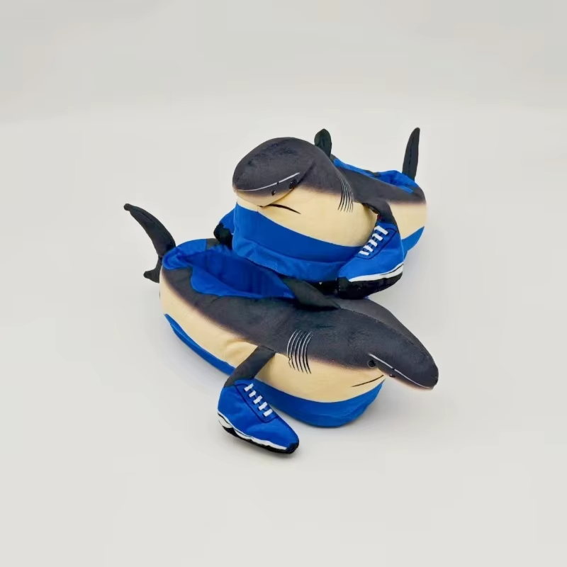 Tralalelo Tralala Plush Slippers Italian Brainrot Soft Indoor