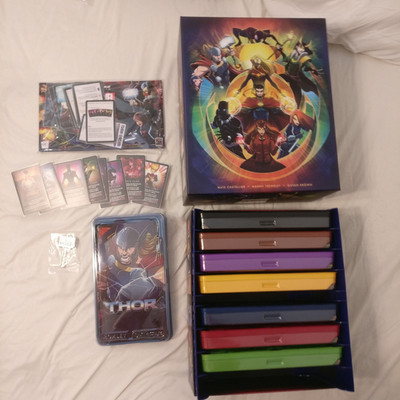 Marvel Dice Throne Battle Chest -Kickstarter 2021 Limited Edition w/ Promo Cards