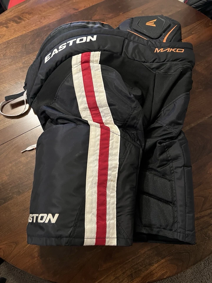 Easton Mako Blackhawks Trim Hockey Pants - Senior - Medium - Image 2 of 4