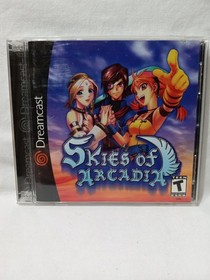 Skies of Arcadia Sega Dreamcast Game Complete CIB Tested