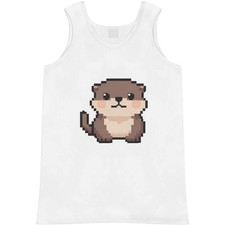'Retro Game Style Otter' Adult Vest / Tank Top AV060841