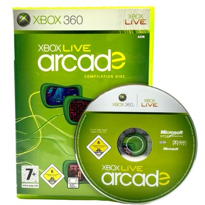 Xbox Live Arcade Compilation Xbox 360 PAL USK6 gereinigte Hülle ohne Handbuch
