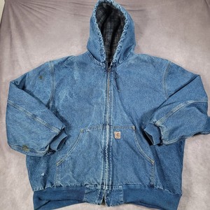 25+ Carhartt Denim Hooded Jacket for sale | Updated Oct 2026