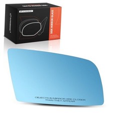 Right Passenger Side Heated Mirror Glass with Backing Plate - Compatible with