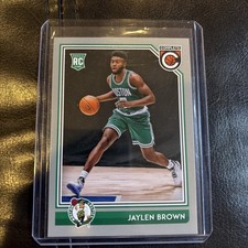 Jaylen Brown Rookie SILVER Parallel Panini Complete 2016-17 Card #56 Celtics RC. rookie card picture