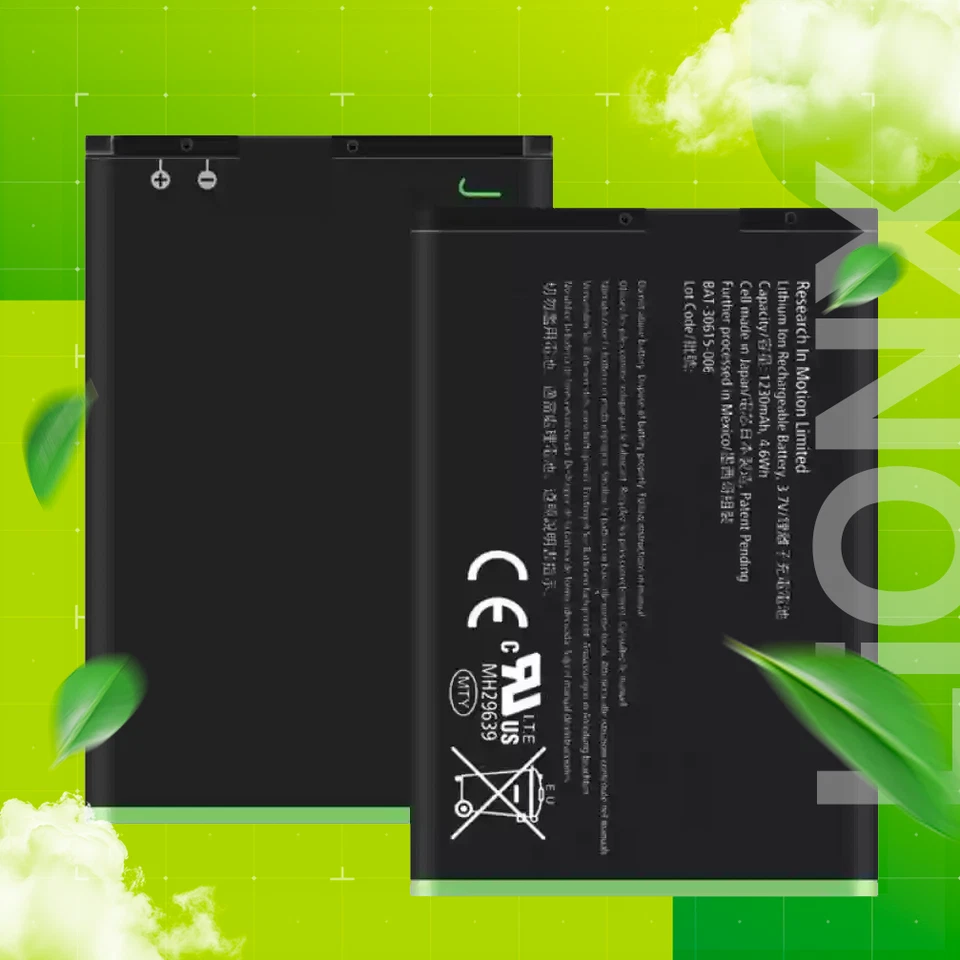 Batería para BLACKBERRY Bold 9900 9930 Touch 9850 9860 J-M1 JM1 BAT-30615-006 Foto 4 de 4