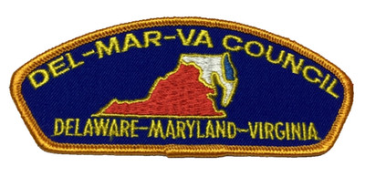 Del-Mar-Va Council TA-3 Council Shoulder Patch