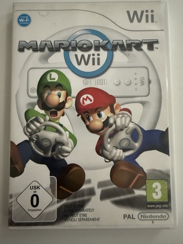 Mario Kart Wii (Nintendo Wii, 2008) + Anleitungen