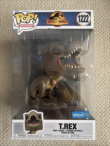 NEW Funko POP Movies 400 T-REX Tyrannosaurus Rex Jurassic World 3 Figure #1222