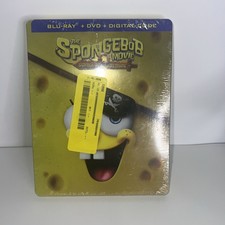 Spongebob Movie/Search For Squarepants Blu-ray, DVD, DIGITAL, 2025 STEELBOOK
