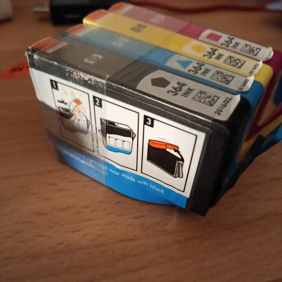 7x Original HP 364 tintenpatronen multipack - DE-Kostenloser versand! - Bild 4 von 4