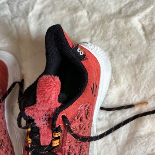 Under Armour Curry Flow 9 Red Sesame Street Elmo Athletic Shoes Youth Size 6Y - 第 3/3 張圖片