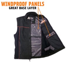 Harley-Davidson Mens Windproof Fleece Motorcy...