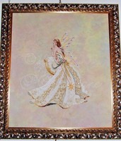 Sale Complete X Stitch Kit the Queen Of Fairies By Passione Sale Complete X Stitch Kit the Queen Of Fairies By Passione