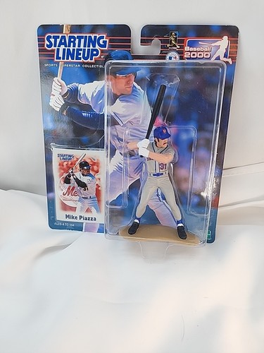 2000 Starting Lineup MIKE PIAZZA Baseball Figure & Card New York Mets NEW