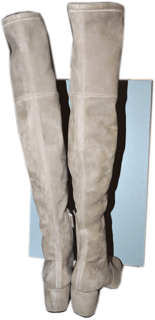 1450 Gamuza Prada Marrón Topo Stretch Sobre botas La Rodilla botas Sobre Tacón Metal Botines 37 f400be 1450 Gamuza Prada Marrón Topo Stretch Sobre botas La Rodilla botas Sobre Tacón Metal Botines 37 f400be