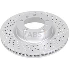 A.B.S. Disque De Frein Ø330 Ventilé Avant Droit Pour Porsche 718 Cayman Boxster
