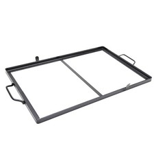 Telaio in ferro per bistecchiera in ghisa piastra in pietra lavica e ollare