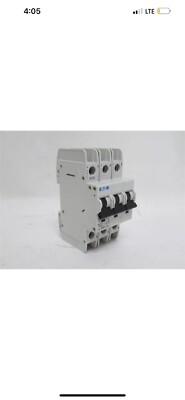 EATON IEC Miniature Circuit Breaker: 10 A Amps, 48/96V DC, 10kA at 277/480V