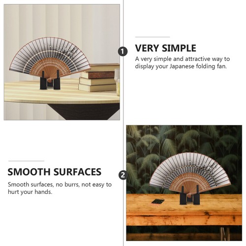 1pc Japanese Fan Holder Japanese Fan Storage Stand Rack Storage Bracket - Picture 6 of 12