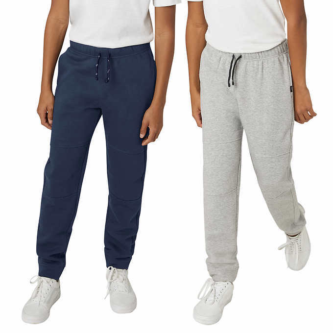 LEE YOUTH 2 PACK RUGGED KNEE JOGGERS Size: S (7-8) , M (10-12), L