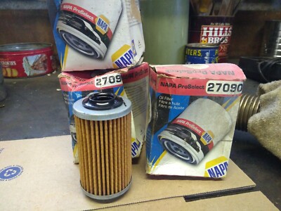QTY-3) Napa Oil Filter 27090 (WIX 57090 Baldwin P1433 Carquest 84090 Fram CH8765