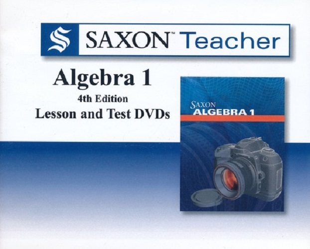 Saxon Math Algebra 1 4th Edition Textbook DVD Video Lesson Answers Test ...