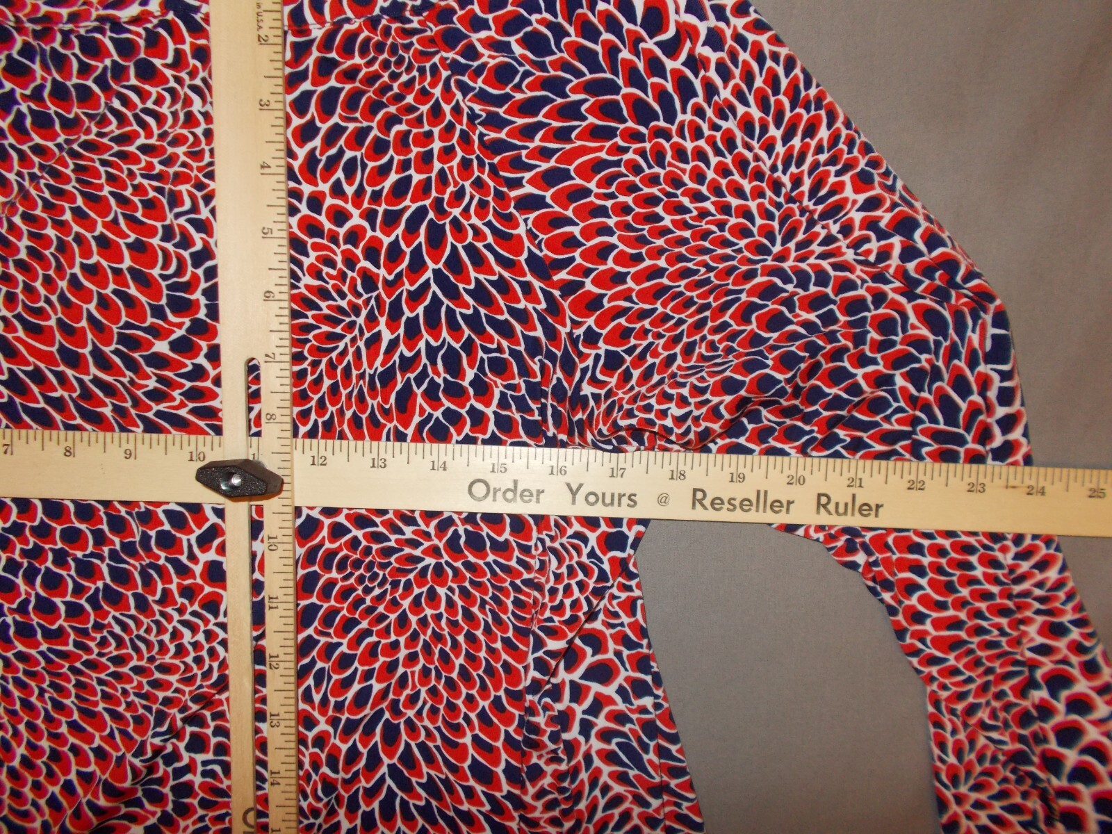 Ruby Rd Womens Blouse Large Pullover Colorful red… - image 8