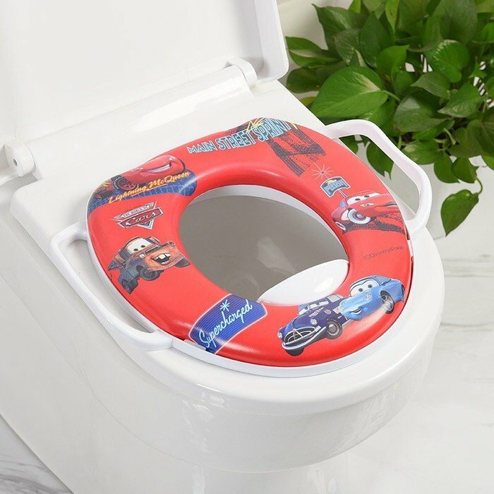 Toddler Kids Safety Seats Toilet Training Trainer Potty Seat Handles