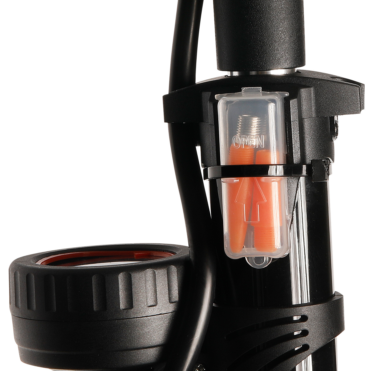 ZOL Bike Pump High Pressure Bicycle Floor Pump Up to 160PSI/11BAR with Gauge