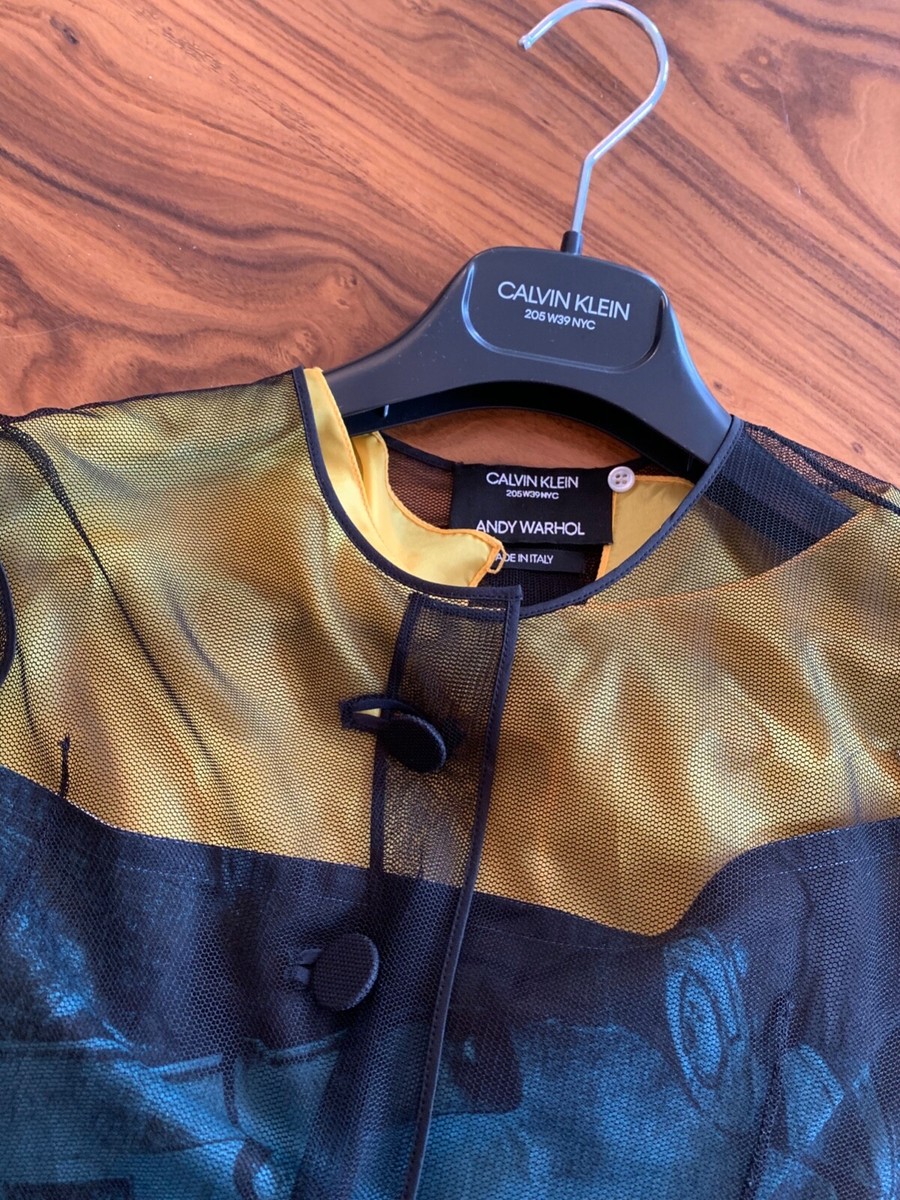 CALVIN KLEIN 205W39NYC X Andy Warhol Print RAF SIMONS Layered 