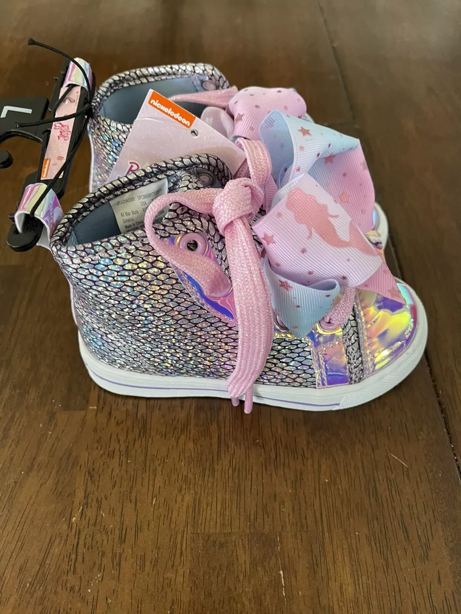 Jojo siwa iridescent sneakers clearance