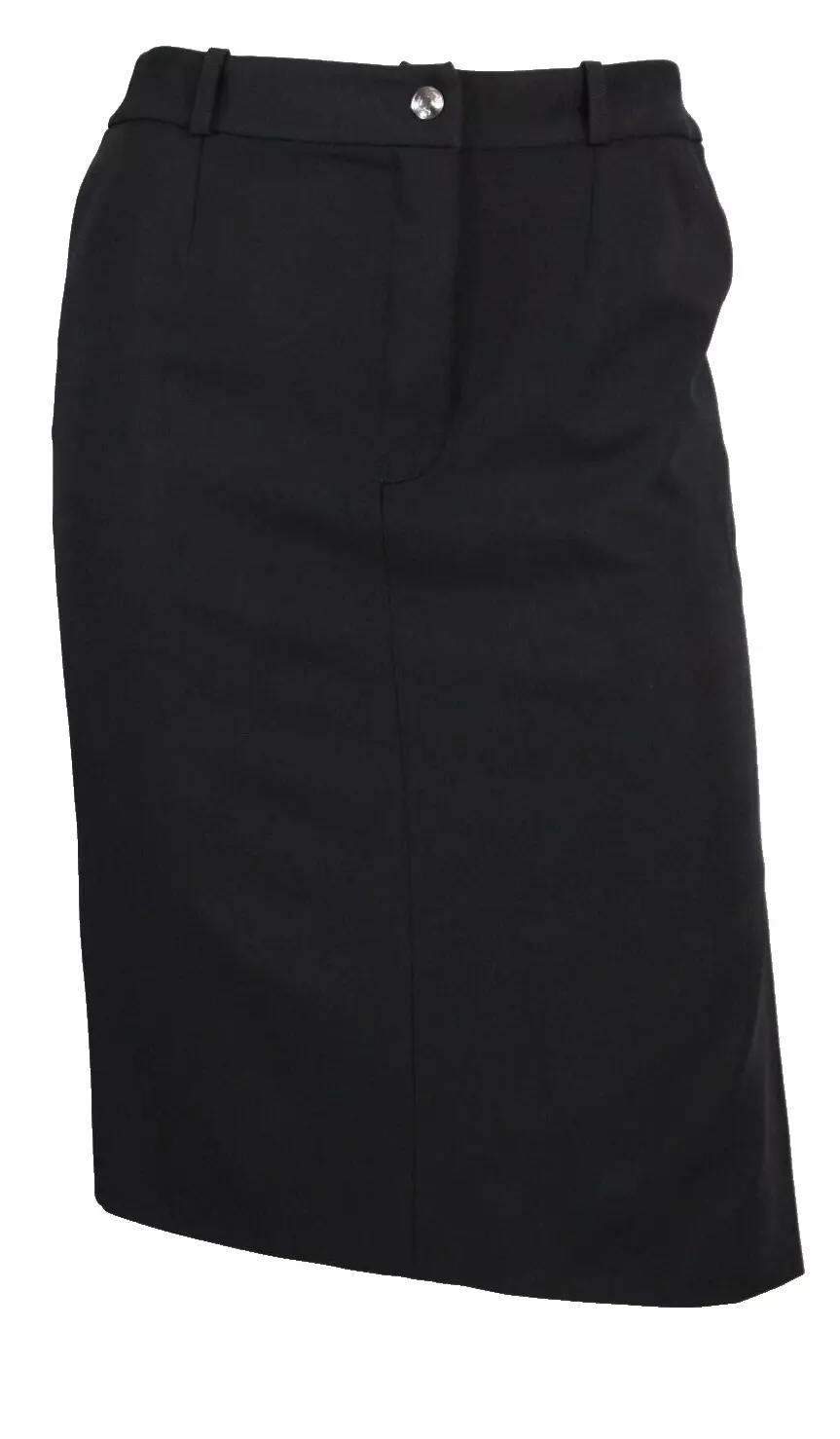 Jupe crayon CHRISTIAN DIOR automne 2001 noire stretch tissée longueur genou 38