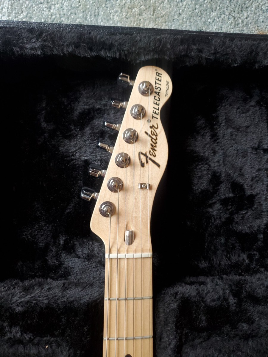 2012 Fender Thinline Telecaster 1972 Reissue 72 RI with Hard Case