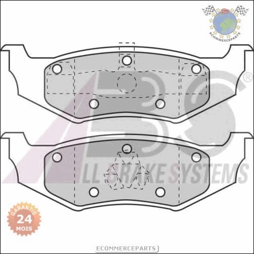 Maître-Cylindre De Frein ABS - Compatible Chrysler Stratus/Sebring Coupé/Cabriolet - Neuf Sous Emballage