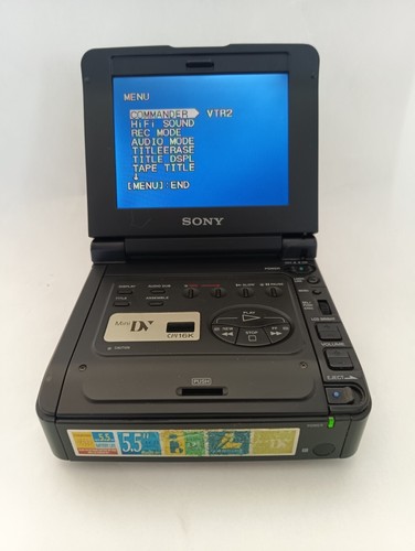 SONY GV-D900E MINI DV VIDEO WALKMAN VCR FUNZIONA BENISSIMO PER TRASFERIMENTO VIDEO AL CONTENITORE DVD - Foto 1 di 3