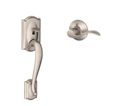 Schlage Camelot Door Handleset Left Handed Accent Door Handle - FE285 CAM ACC LH