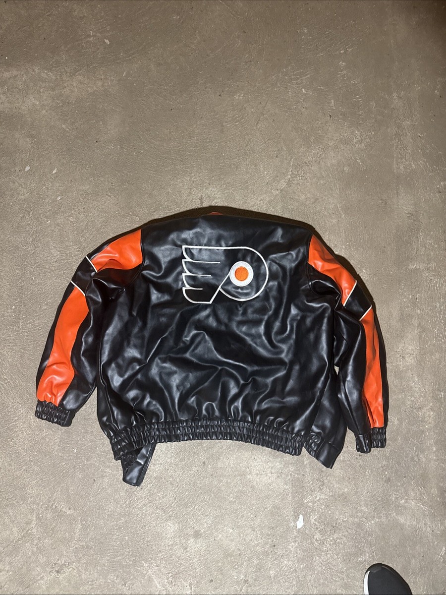 NHL Philadelphia Flyers レザー ジャケット Vintage NHL Philadelphia Flyers Leather Jacket Hockey- Size XL | eBay