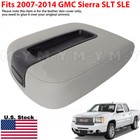 Fits 2007-2014 GMC Sierra 1500 2500 3500 Middle Console Armrest Lid Cover Gray
