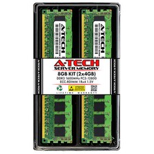 8GB 2x 4GB PC3-12800R RDIMM ASUS RS700DA-E6/PS4 RS704DA-E6/PS4 Memory RAM