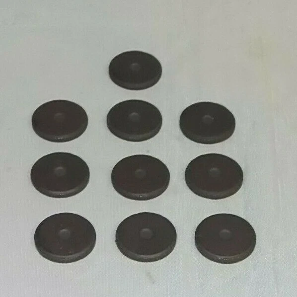 SHAWS 10 Round Disc Magnets 20 mm x 3 mm Ferrite Ceramic Disk craft fridge Magnets