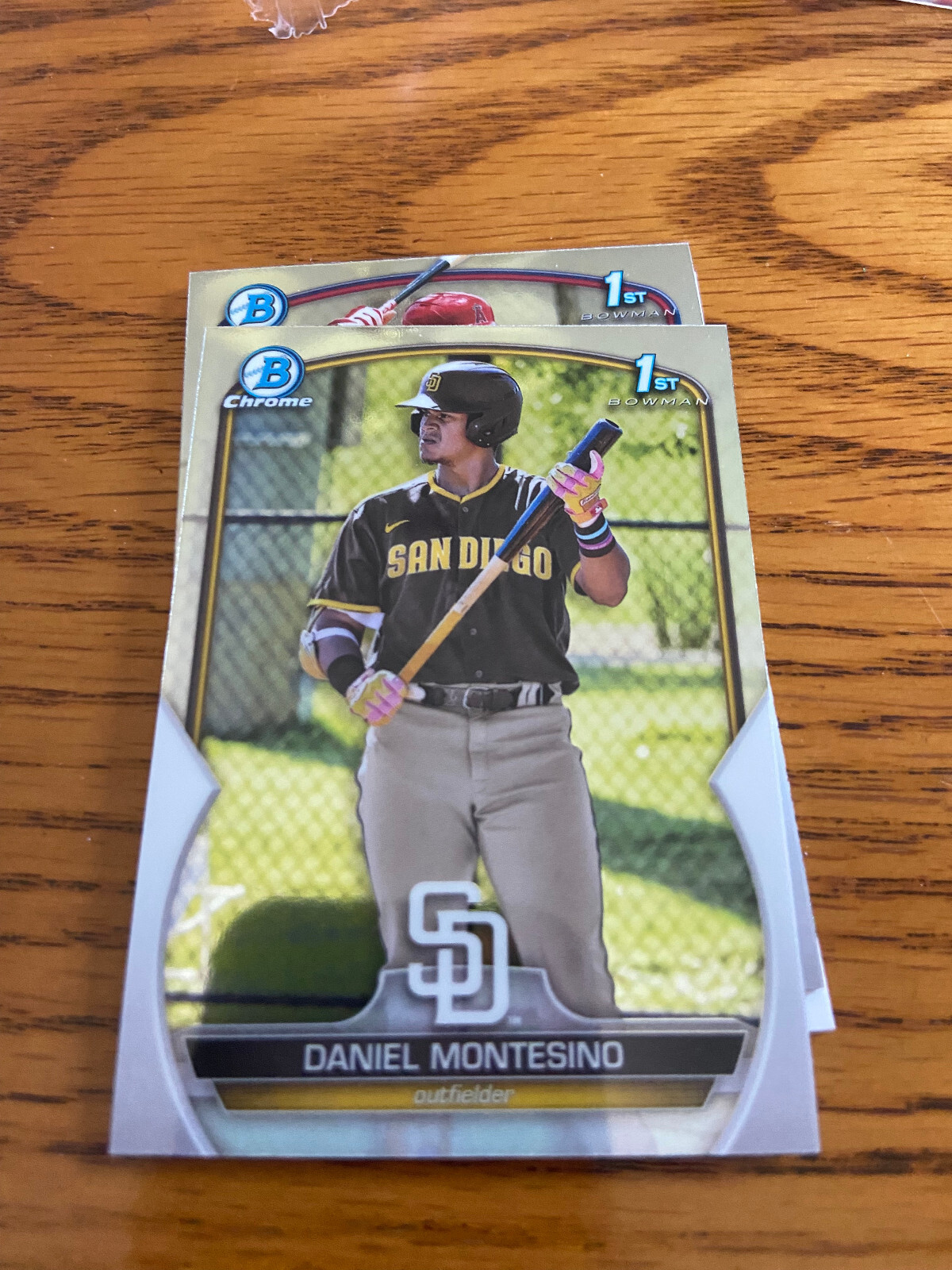 2023 Bowman Chrome Base 1st Bowman Daniel Montesino #BCP-114 Padres