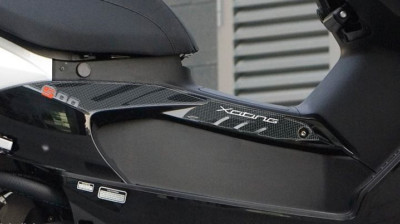 Set Boomerang Stickers 3D for Scooter Xciting 500 Guards Compatible Kymco