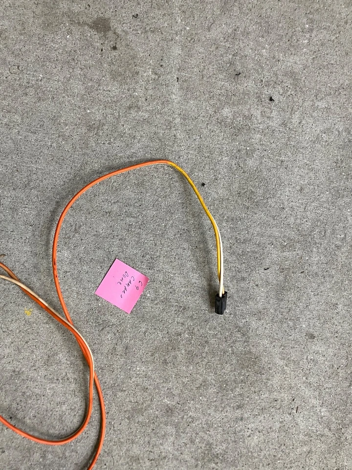 1969 年科迈罗内部圆顶灯座和线束正品通用 #7 — 第 3/4 张图片