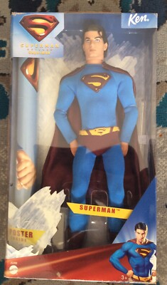 MATTEL BARBIE SUPERMAN RETURNS BARBIE AS LOIS LANE & KEN AS